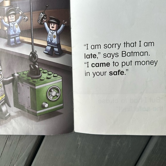 Super heroes- Two-face chase phonics book 6- long a - Picture 7 of 9